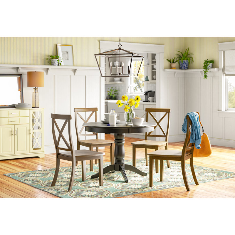 Andover Mills™ Brendel Blue/ Ivory Indoor/Outdoor Rug & Reviews Wayfair